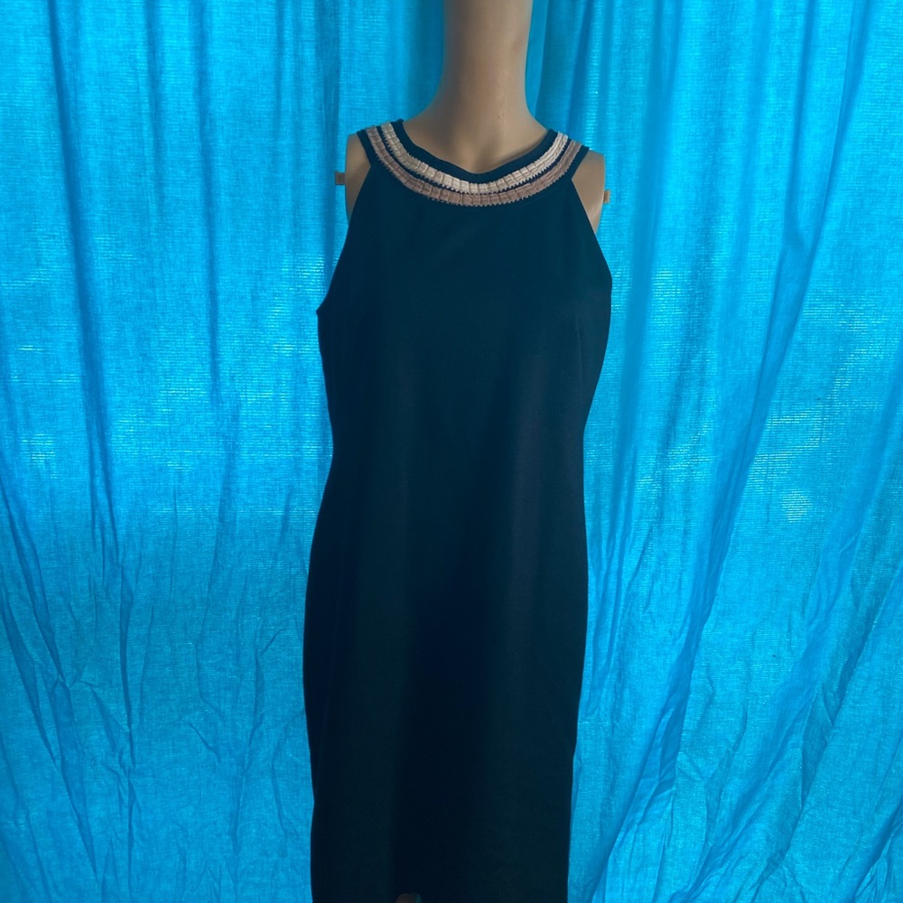 Ann Taylor Black Sleeveless Dress